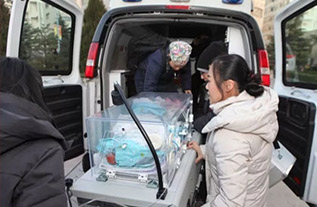 莒南县妇婴监护型护送